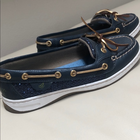 Blue sperry boat shoes - Picture 4 of 4